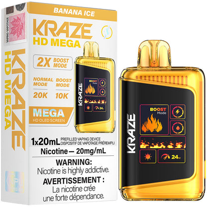 Kraze HD Mega 20K Disposable Vape
