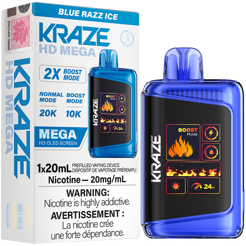 Kraze HD Mega 20K Disposable Vape