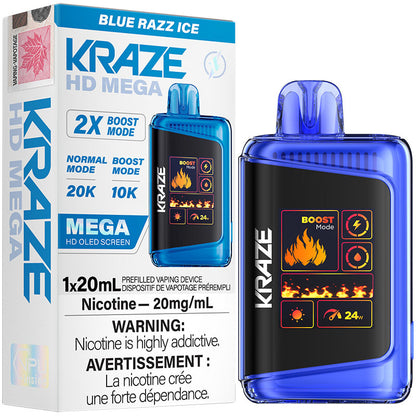 Kraze HD Mega 20K Disposable Vape