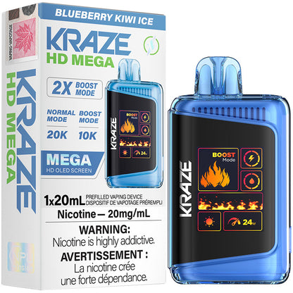 Kraze HD Mega 20K Disposable Vape