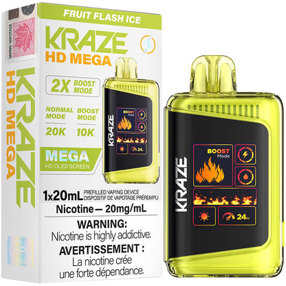 Kraze HD Mega 20K Disposable Vape