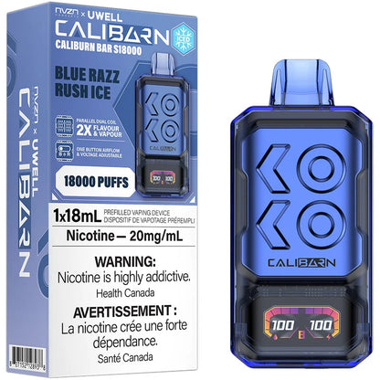 NVZN x Uwell Caliburn Bar S18000 Disposable Vape