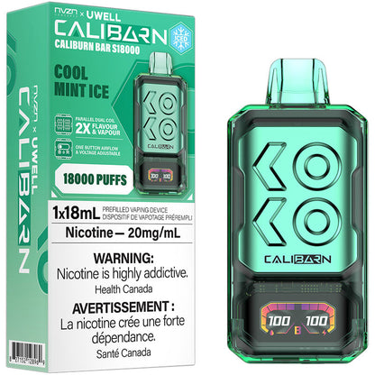 NVZN x Uwell Caliburn Bar S18000 Disposable Vape