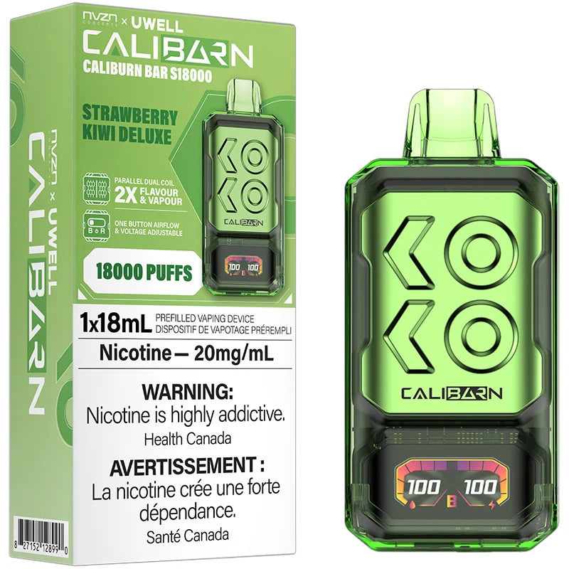 NVZN x Uwell Caliburn Bar S18000 Disposable Vape