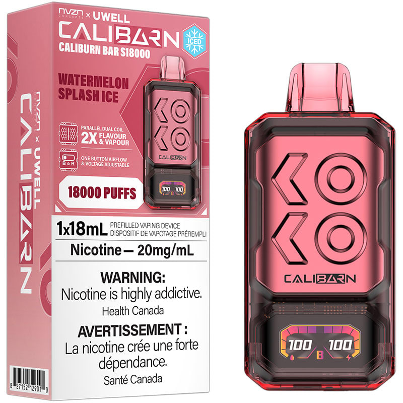 NVZN x Uwell Caliburn Bar S18000 Disposable Vape