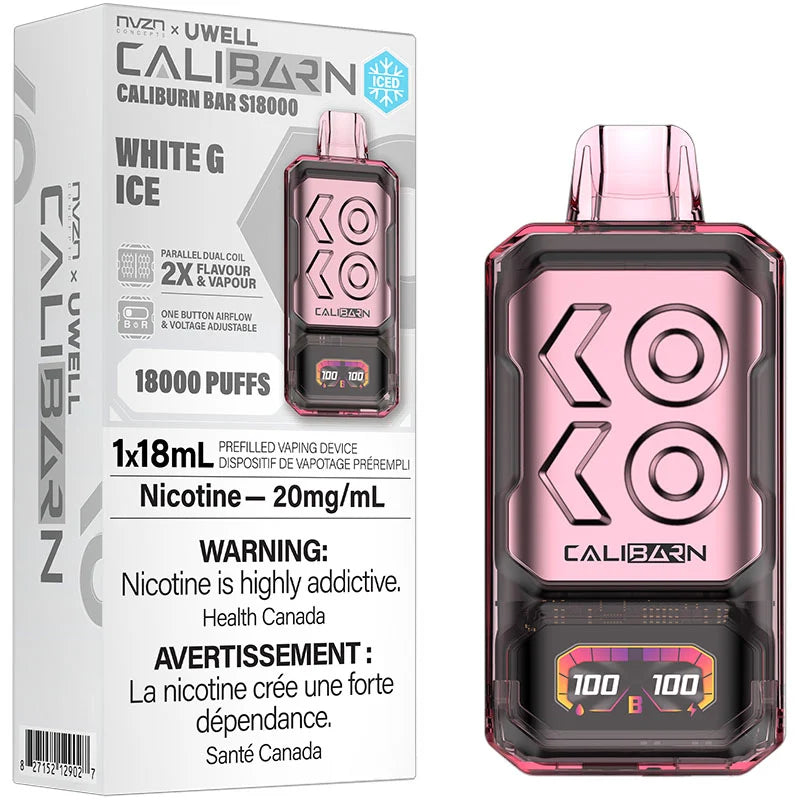 NVZN x Uwell Caliburn Bar S18000 Disposable Vape
